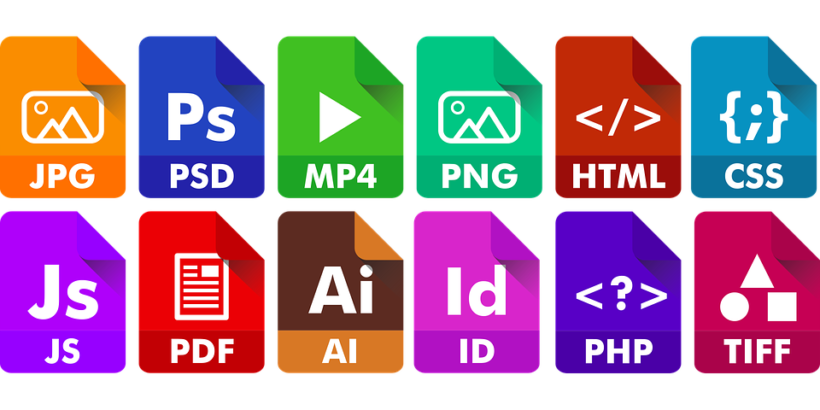 symbols for pdf and jpg